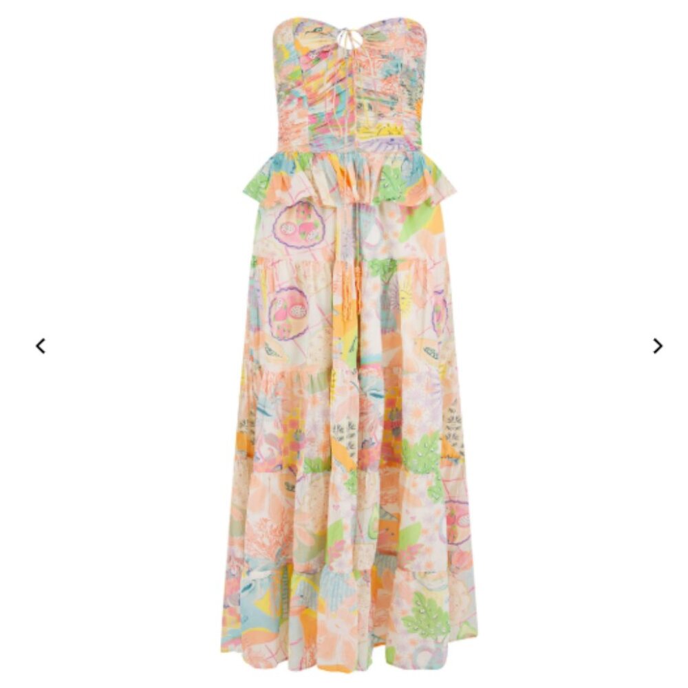 Pranella Rocky Picnic Dress Medium $248 NWT